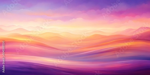 Soft flowing pastel background in pink, purple, and orange hues