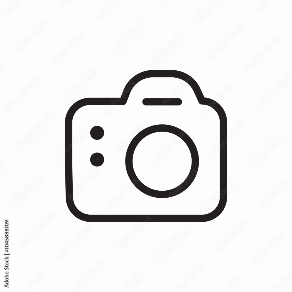 photo camera icon sign vector photo camera icon sign vector