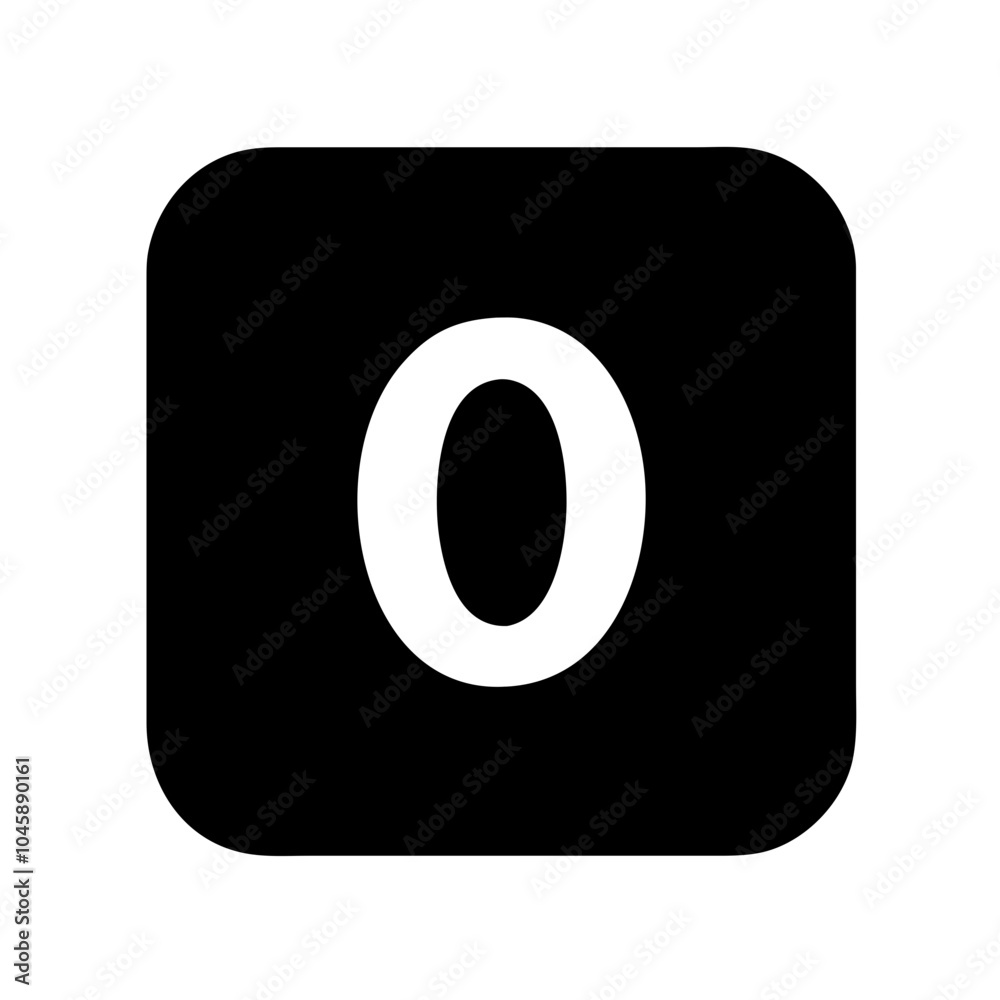 Represents the number zero Represents the number zero