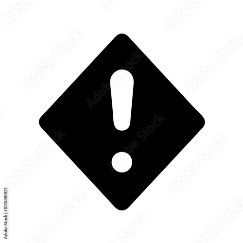 Exclamation mark indicating emphasis or alert