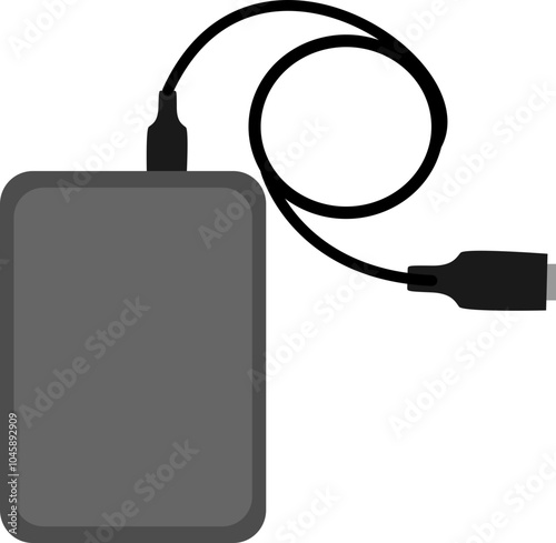 Powerbank Wireless Charger Icon