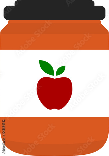 Bottled apple juice