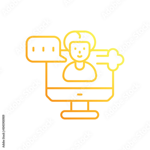 Angry Customer vector icon
