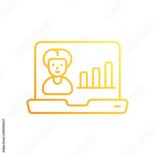 Customer Data vector icon