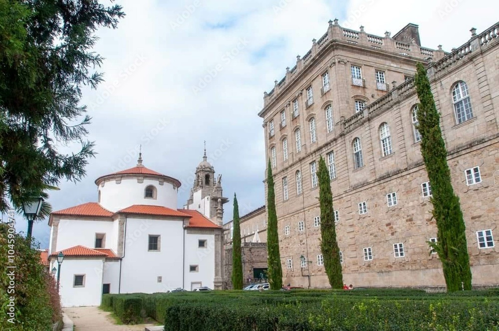 Monasterio de San Martiño do Pinario en Santiago de Compostela, Galicia Monasterio de San Martiño do Pinario en Santiago de Compostela, Galicia