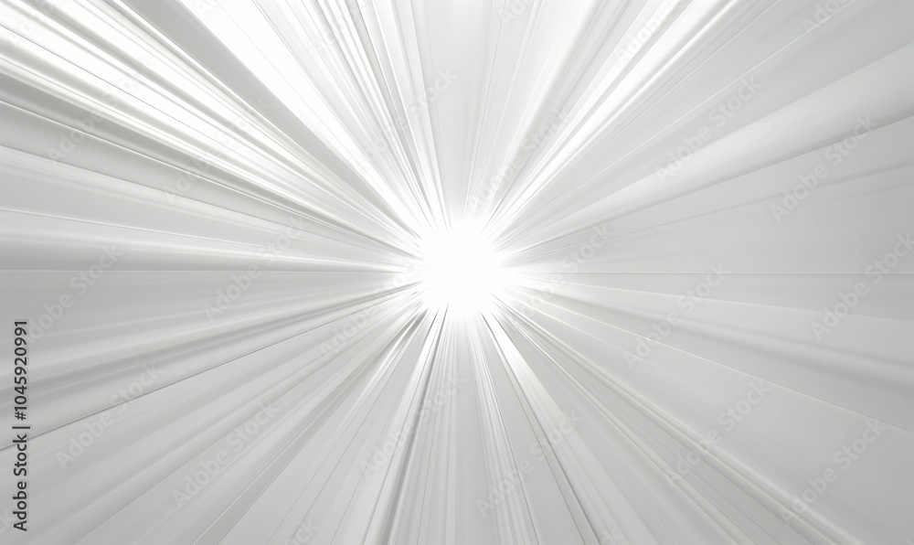 Abstract white background with radiating light rays. Abstract white background with radiating light rays.