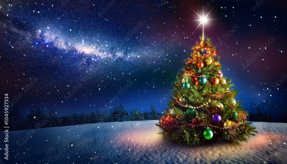 Naklejka premium Enfeites de Natal