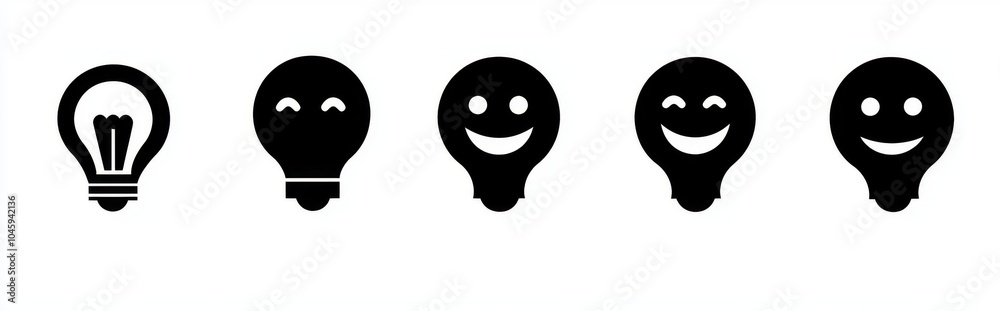 Set of business solution icons. Symbols for innovation, inspiration, and creative ideas. Illustrations with a modern touch. Set of business solution icons. Symbols for innovation, inspiration, and creative ideas. Illustrations with a modern touch.