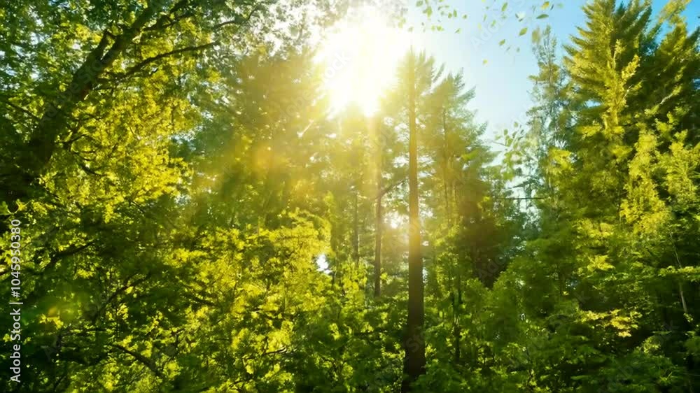 forest ecology trees leaves rays summer branches Clean green sun's shine nature tree sun leaf spring plant light sky foliage grass sunlight abstract wood garden natural bright park landscape beautifu
