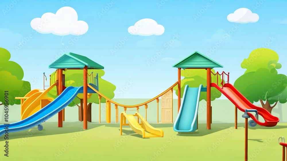 playground ai video slides looping 4k swings park seamless background children Animation generated play fun childhood leisure summer activity happy outside recreation active boy sport game swing chee playground ai video slides looping 4k swings park seamless background children Animation generated play fun childhood leisure summer activity happy outside recreation active boy sport game swing chee
