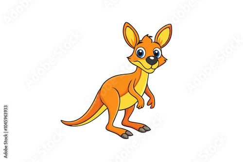 kangaroo cartoon character