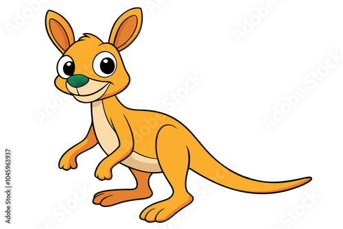 kangaroo cartoon character