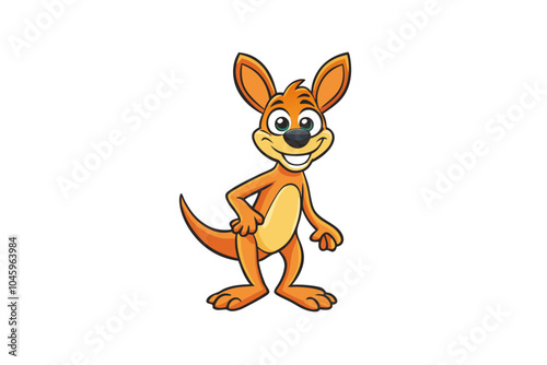 kangaroo cartoon character