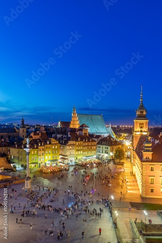 Warsaw, Poland, Castle Square photo