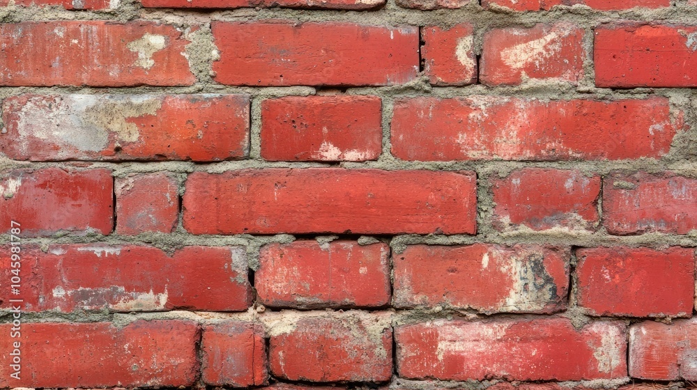 Seamless weathered red brick wall texture for rustic design Seamless weathered red brick wall texture for rustic design