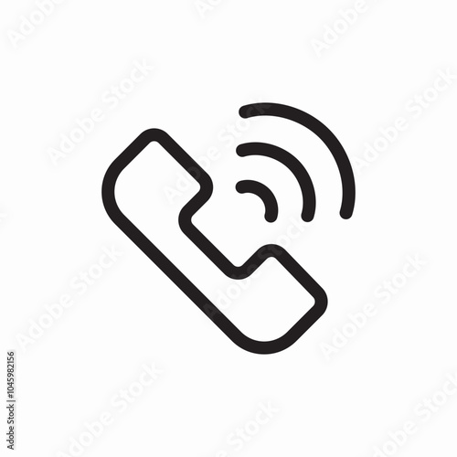 phone call icon sign vector