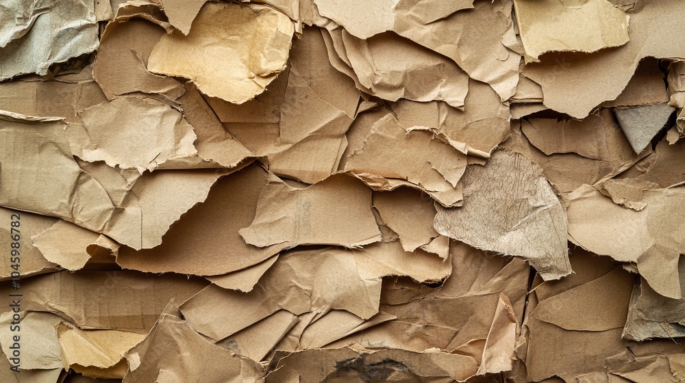 Brown cardboard texture used as a background Brown cardboard texture used as a background