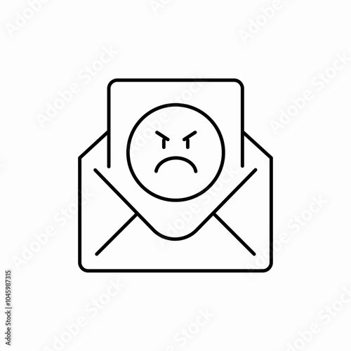 bad content icon sign vector