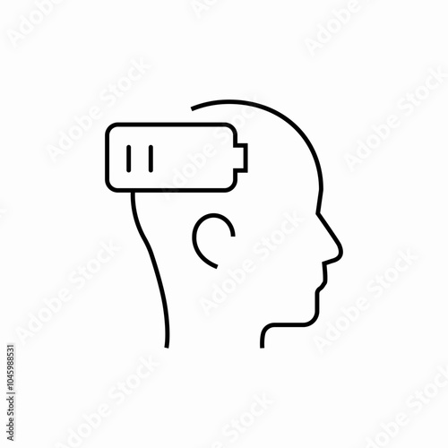 low battery icon sign vector