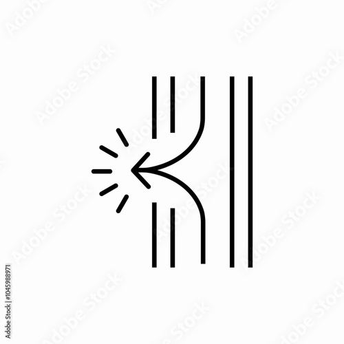 unbreathable clothing icon sign vector
