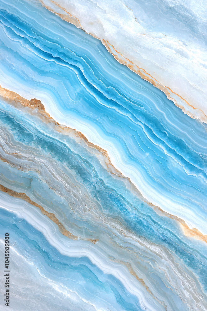 Abstract Blue and White Marble Texture Abstract Blue and White Marble Texture
