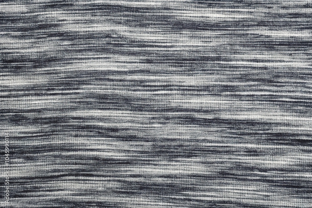 Fototapeta premium Space dye fabric effects in black and white color with forced perspective