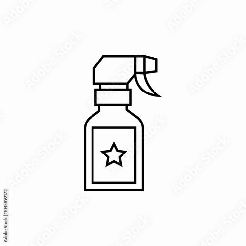 cleaner spray icon sign vector