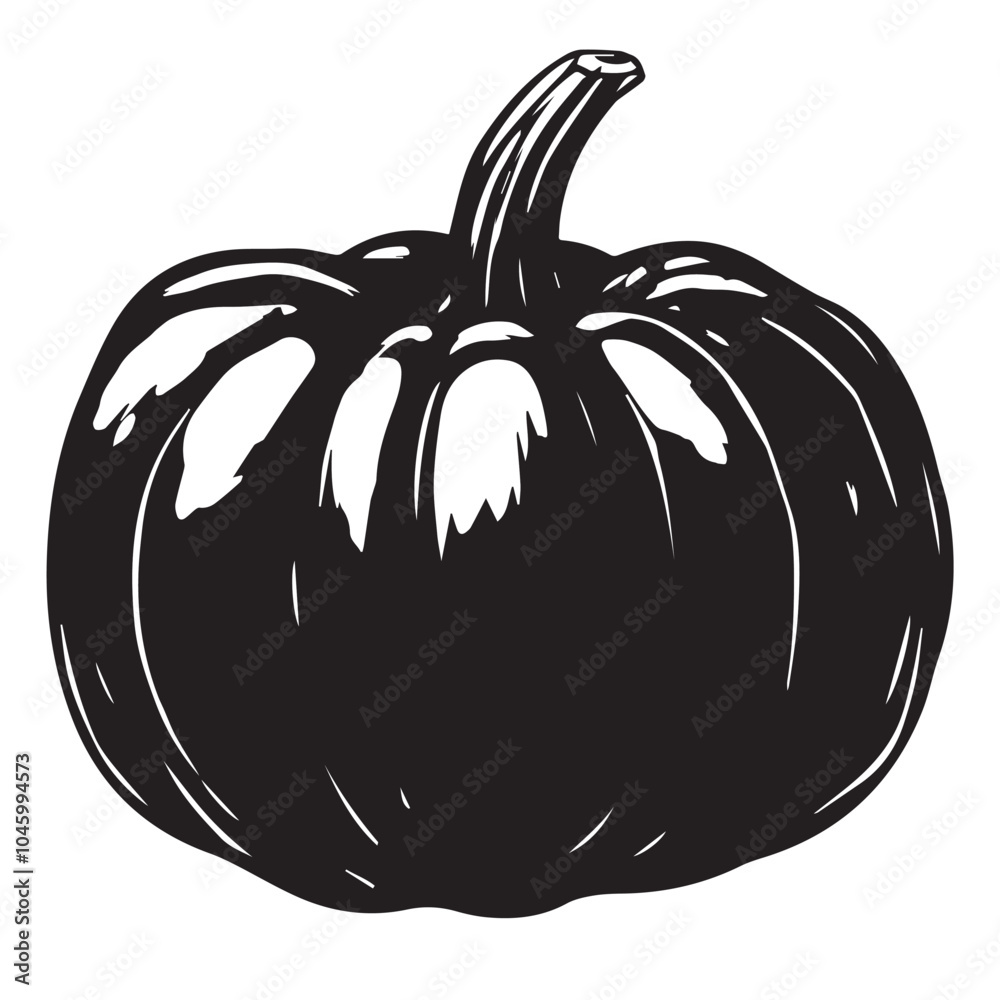 Pumpkin In cartoon, hand-drawn flat style. image for social media, websites and UI. Isolated 2D vector design in logo, icon, sketch style, simple line vector, single color. AI Generative Art. Pumpkin In cartoon, hand-drawn flat style. image for social media, websites and UI. Isolated 2D vector design in logo, icon, sketch style, simple line vector, single color. AI Generative Art.