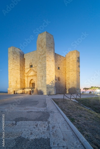 Fortress of Frederick II of Swabia, Castel del Monte, Andria, Western Murge, Barletta, Puliglia, Italy