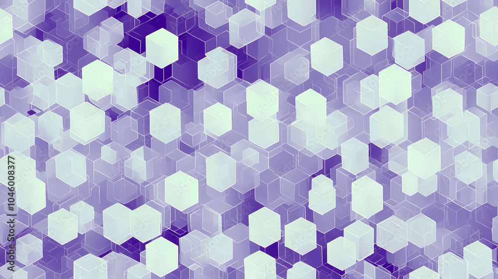 Dynamic Cubes Background Illustrating Modern Technology in a Digital Space Filled With Innovation