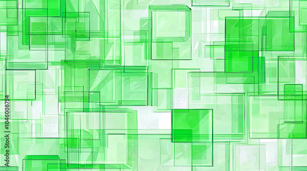 Abstract Green Cube Background for Innovative Technology and Digital Concepts Abstract Green Cube Background for Innovative Technology and Digital Concepts