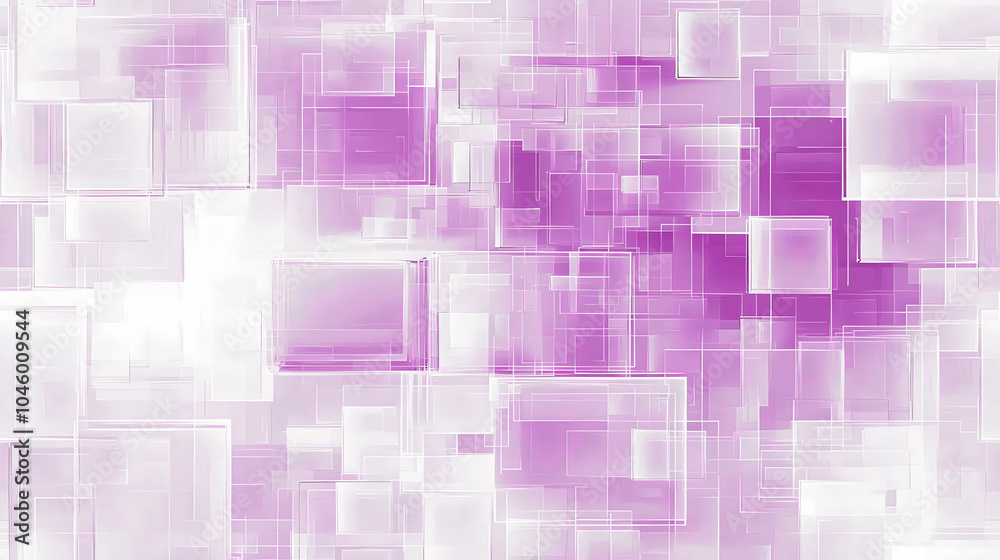 A Vibrant Array of Translucent Cubes Creating a Dynamic Technological Background Design