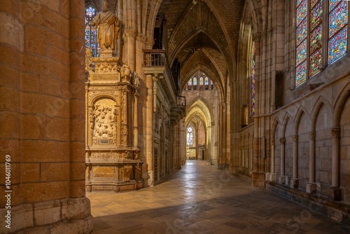 Santa María De León Cathedral, León, Castile and León, Spain, León, Castile and León, Spain