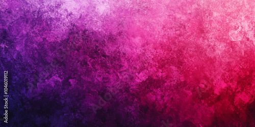 Bright magenta to deep violet grainy gradient abstract background, with rich noise texture for a bold and captivating poster or header design