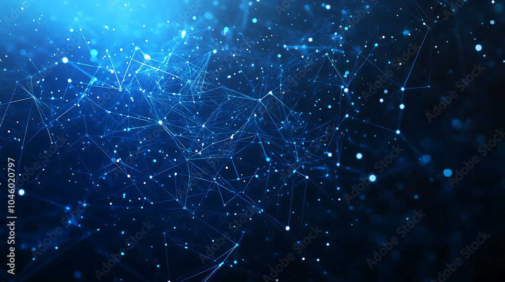 abstract blue background with bokeh abstract blue background with bokeh