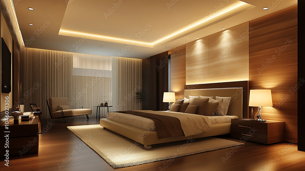 Fototapeta premium Bedroom Design Ideas