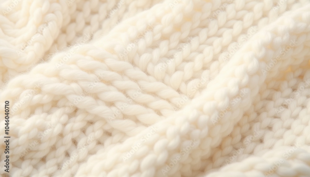 Warm wool texture background, cozy and inviting, soft cream-colored wool with subtle knitting patterns Warm wool texture background, cozy and inviting, soft cream-colored wool with subtle knitting patterns