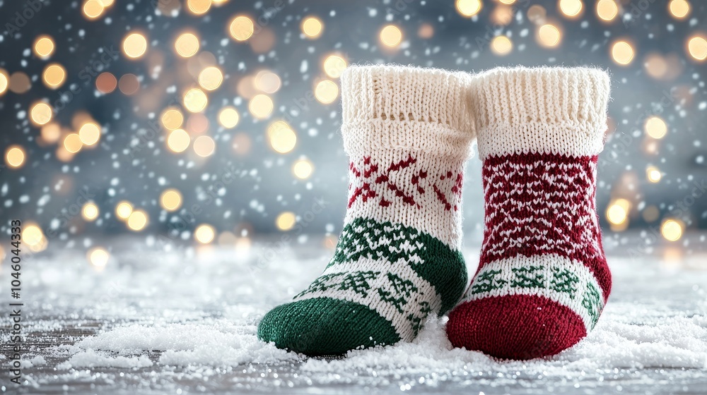 Festive Socks - Christmas Time