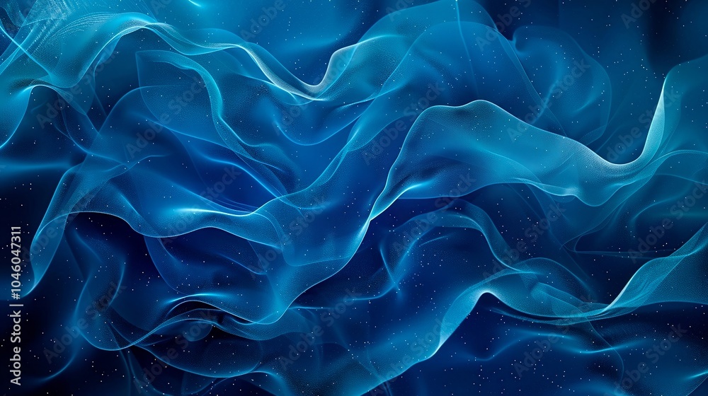 Fototapeta premium abstract background with blue paint splashes
