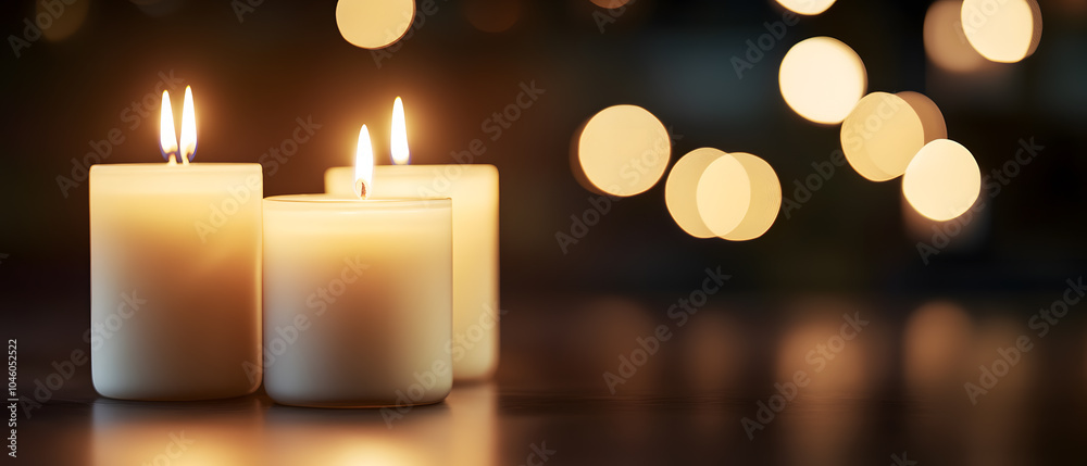 Serene candlelight Serene candlelight