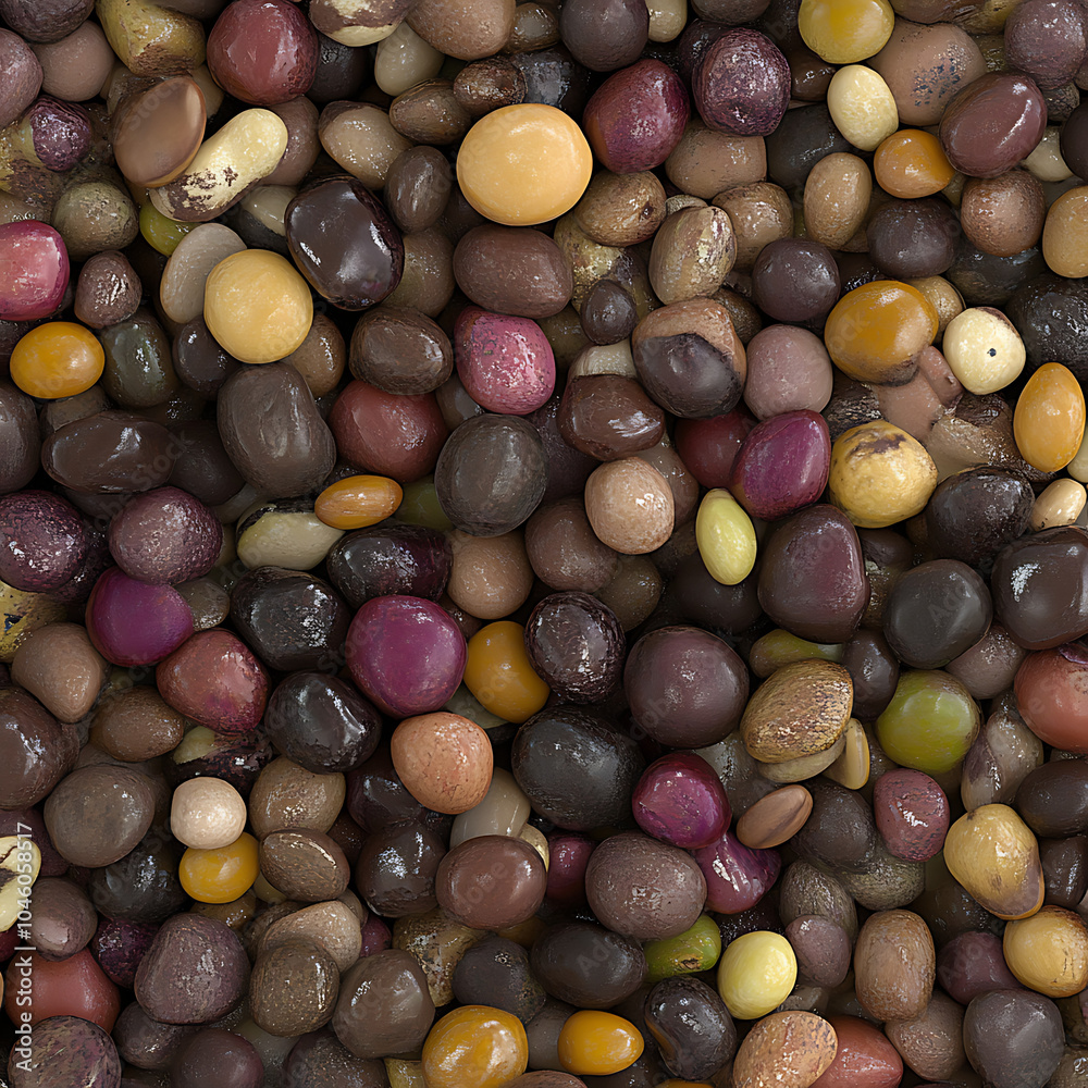 Pebble Mosaic: A captivating, close-up shot of a dense collection of smooth, colorful pebbles, showcasing a natural, textured background. Pebble Mosaic: A captivating, close-up shot of a dense collection of smooth, colorful pebbles, showcasing a natural, textured background.