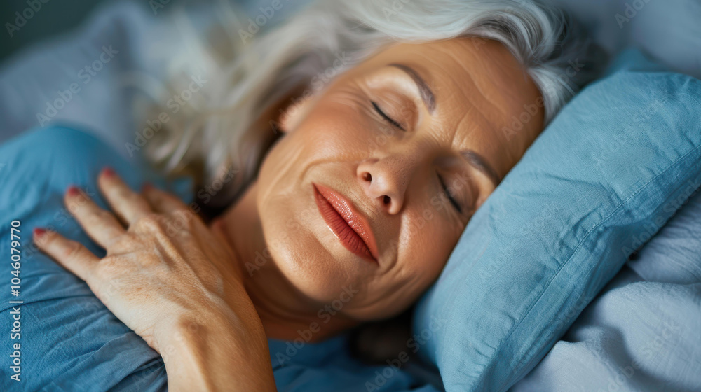 Fototapeta premium Radiate positivity as a vibrant woman enjoys a peaceful morning after a restful sleep, ready to embrace the day.