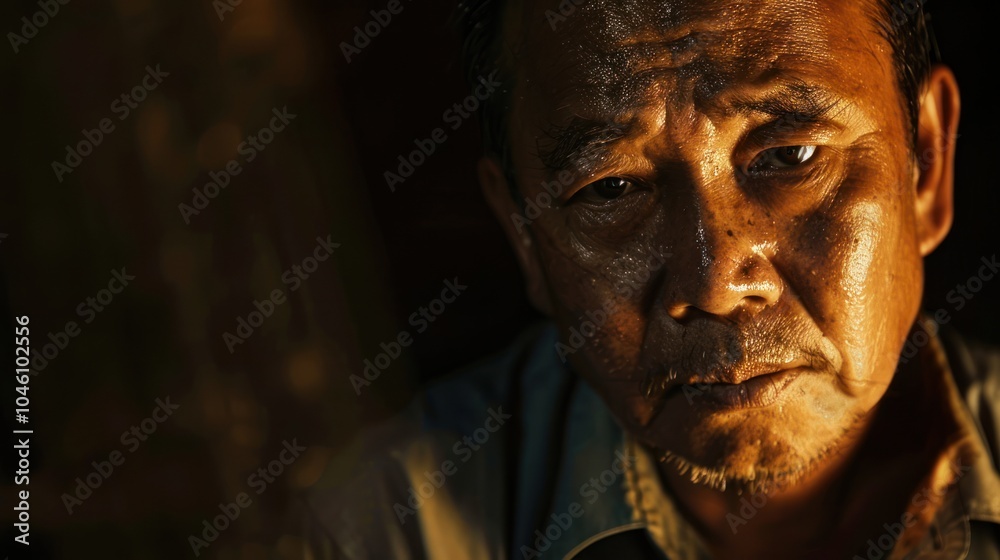 Close-up Portrait of a Man Close-up Portrait of a Man