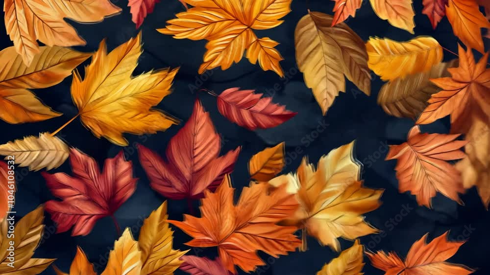Autumn Patterns & Backgrounds Video Autumn Patterns & Backgrounds Video