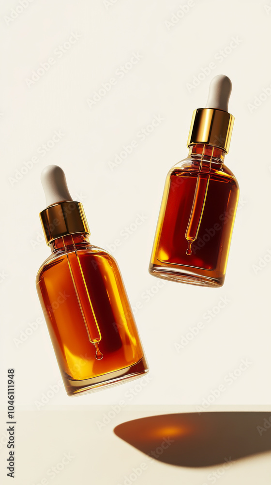 floating cosmetic serum dropper brown glass bottle floating cosmetic serum dropper brown glass bottle