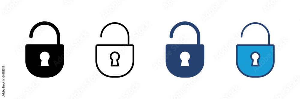 Lock icon vector. Padlock icon vector. Encryption icon. Security symbol Lock icon vector. Padlock icon vector. Encryption icon. Security symbol