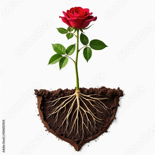  Rose Root System