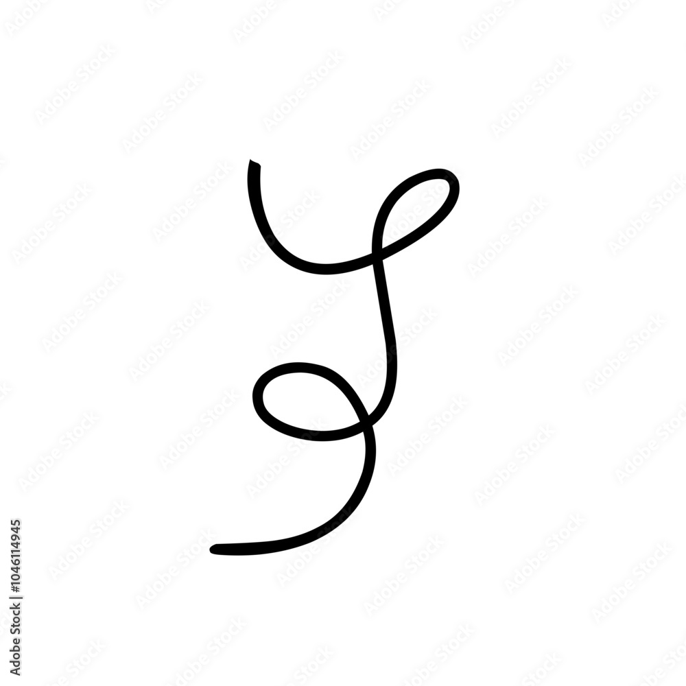 abstract wiggly line abstract wiggly line