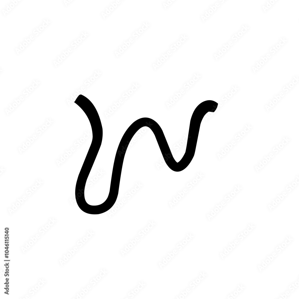 abstract wiggly line abstract wiggly line