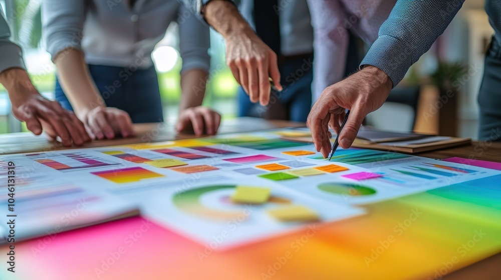 Obraz premium Strategic Business Planning Collaboration